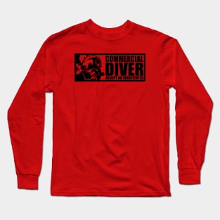 Commercial Diver (subdued) Long Sleeve T-Shirt